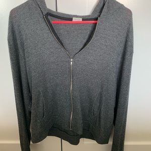 John Galt Brandy Melville Zip Up Jacket